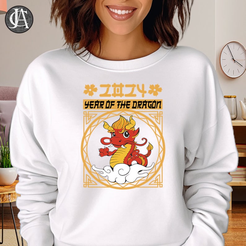 Chinese New Year Jumper 2024 Jumper, Year of the Dragon Lunisolar