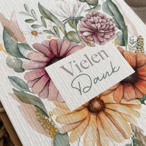 vielen dank, danke, muchas gracias, tarjeta de felicitación, tarjeta de regalo,