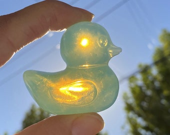 2" Mixed crystal duck,Yooperlite duck,Quartz Crystal duck,Home Decoration,Reiki Healing,Crystal Gifts 1PC