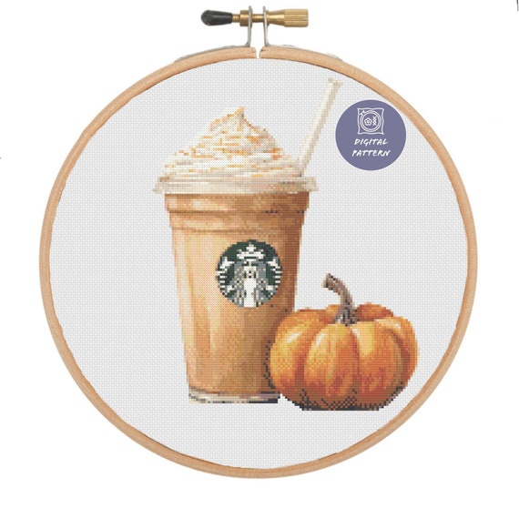Latte Cross Hoops Latte Cross Hoops
