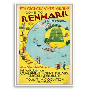 Per il glorioso sole invernale, vieni a Renmark sul Murray