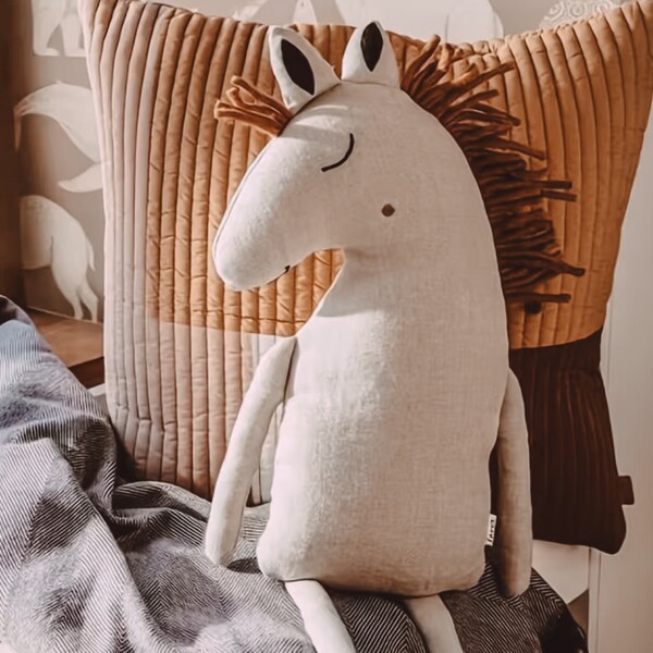 Danish unicorn doll for children,photo prop,sleeping unicorn doll