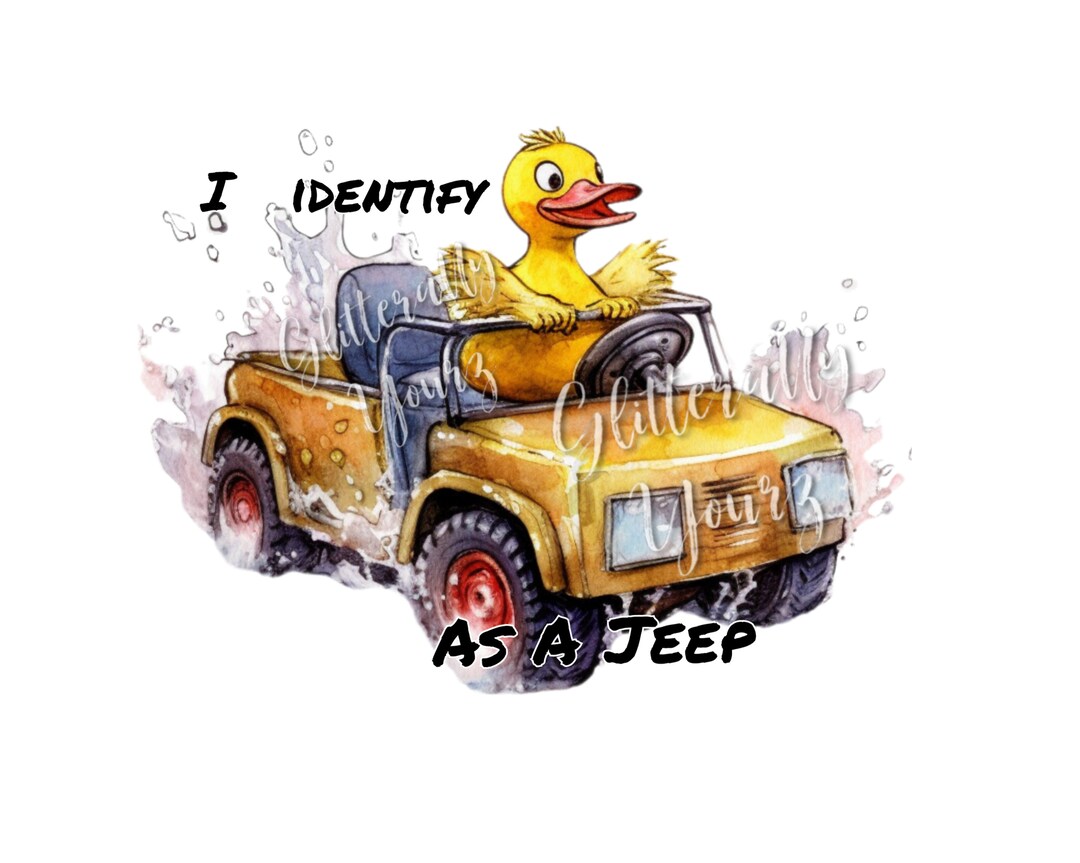 Rubber Duck Jeep PNG Jeep Life Jeep Lover Jeep Ducky Rubber Etsy