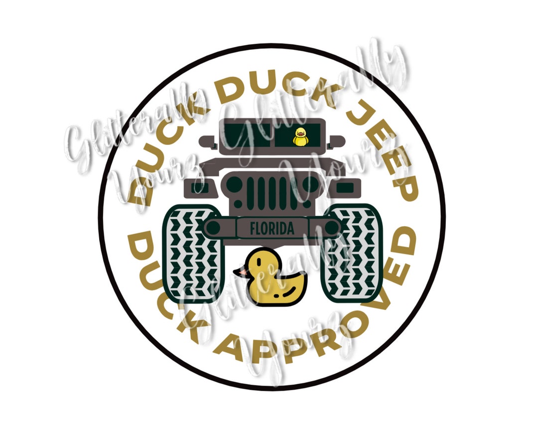 Custom Colorado, Duck Duck Jeep, Duck Approved, Rubber Duck Jeep PNG
