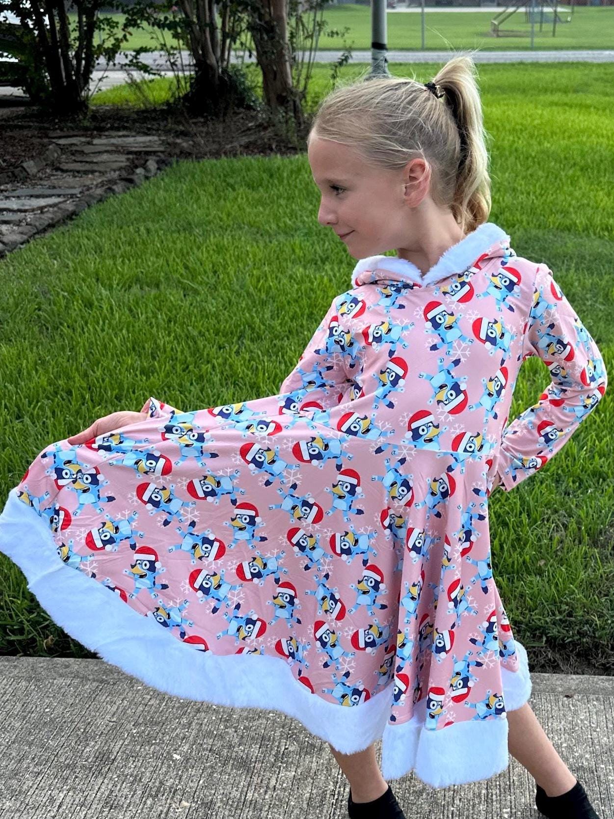 Bluey Dress Long Sleeve - Etsy