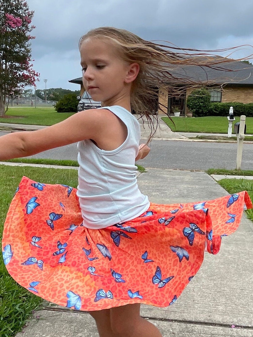 Sunny Fashion Girls Skirt Rainbow Layered Ruffle Fluffy Tutu...