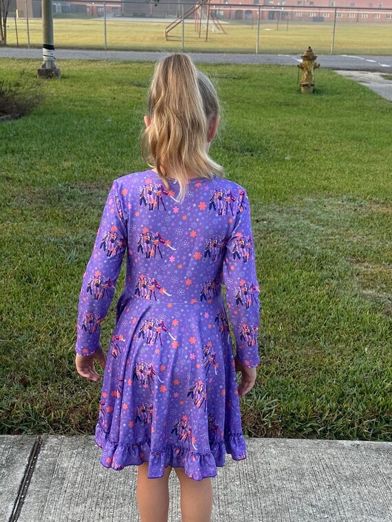 Singing Hunters Long Sleeve Twirl Dress - Etsy Israel