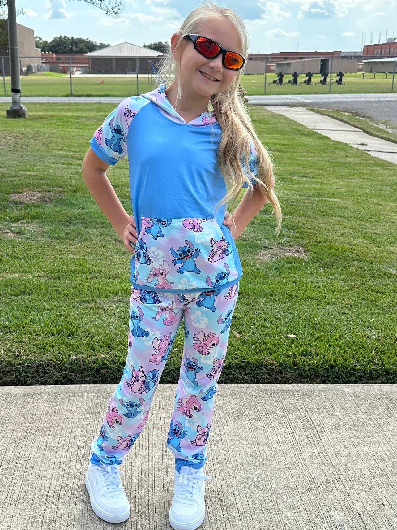 Angel and Stitch Jogger Set - Etsy