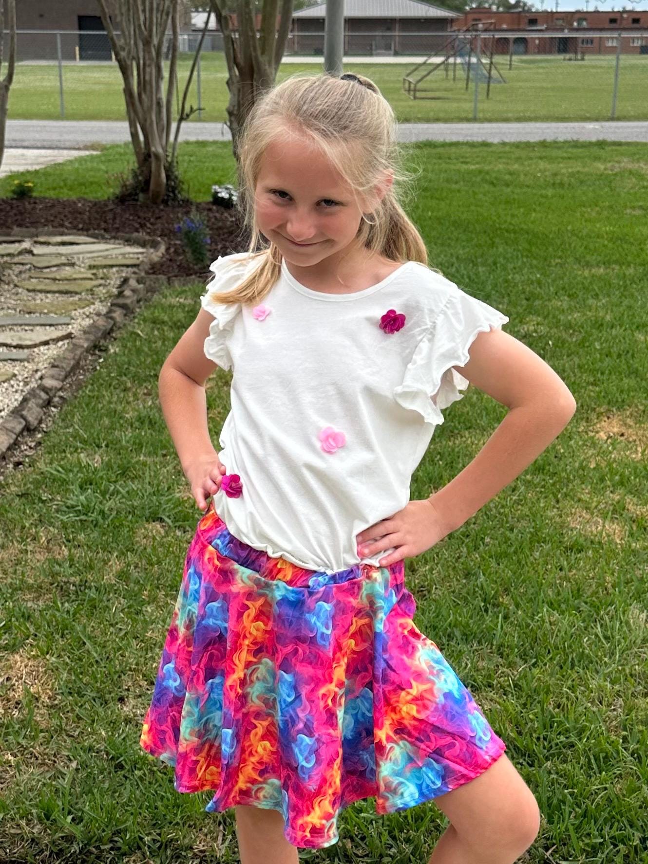 Rainbow Twirl Skirt