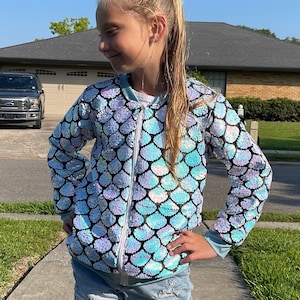 Mermaid Scales Sequin Jacket