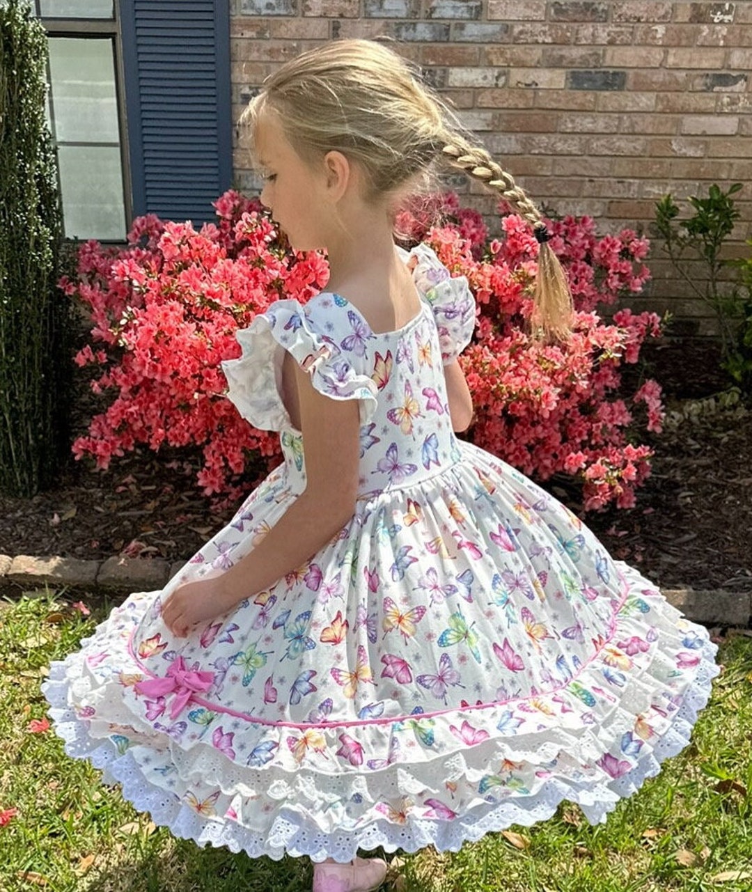 [Camo + Stripes] Twirl Dress