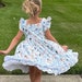 Beary Merry Ruffle Dog Dress