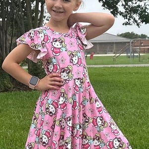 Pink Doll Kawaii Twirl Dress