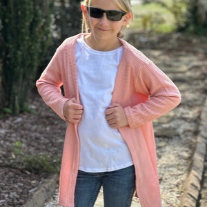 Maglione a nido d'ape rosa malva