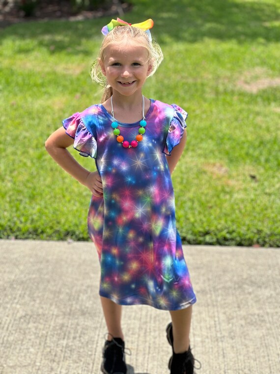 Christmas Lights Swing Dress - Etsy