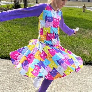 Fat Cats Leggings Twirl Set