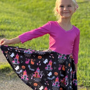 Haunted House Rosa Top Ballerina Kleid