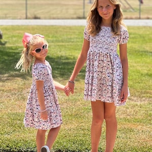 Fall Butterflies Tier Twirl Dress