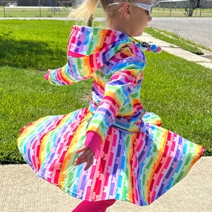 Dollhouse Eared Hooded Twirl Set