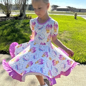 Cakey and Momma Box Twirl Dress