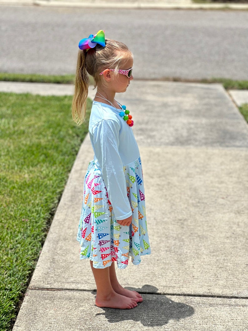 Rain-BOW Organic Cotton Twirl Dress