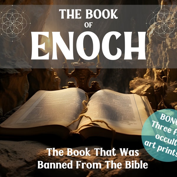 Antique Book of Enoch Etsy
