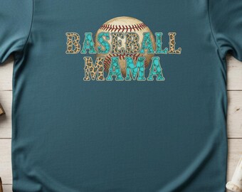 Western Baseball Mama SVG, Leopard Baseball PNG, Game Day Sublimation, Hit The Dang Ball Digital Download