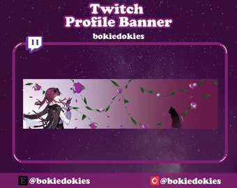 Bannière de profil Twitch Star Rail de Kafka Honkai