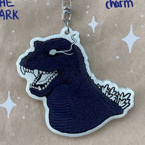 Godzilla 2001 GMK 3” Glow in the Dark Acrylic Keychain Kaiju