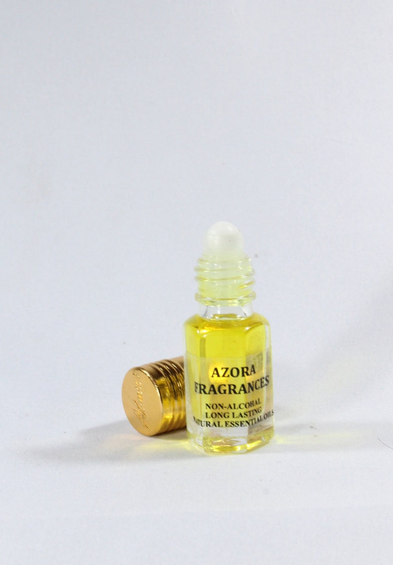 Parfum à l'huile de safran sans alcool Parfum à l'huile végétalienne image 1