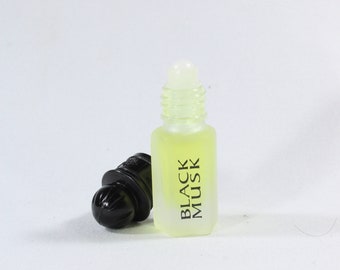 Black Musk Oil Premium Perfume- alcohol-free - Vegan