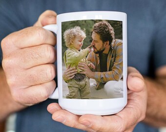 Taza con foto personalizada para papá, regalo para el Día del Padre
