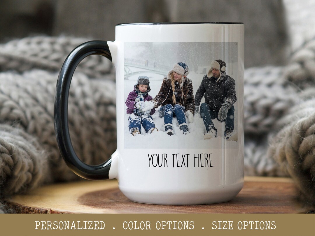 Personalized Photo Mug, Custom Christmas Mug, Personalized Christmas ...