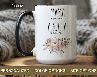 Personalized Abuela Mug, Spanish Grandma Gift
