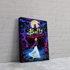Buffy the vampire slayer poster, movie/show print wall art