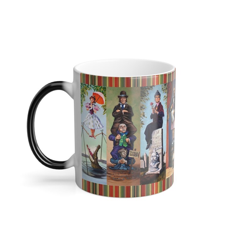 Haunted Mansion Color Changing / Morphing Mug Stretching Portraits ...