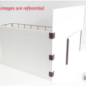 DIY Printable Diorama 2 Floor Garage 1:18 Instant Download Pdf, Stl ...