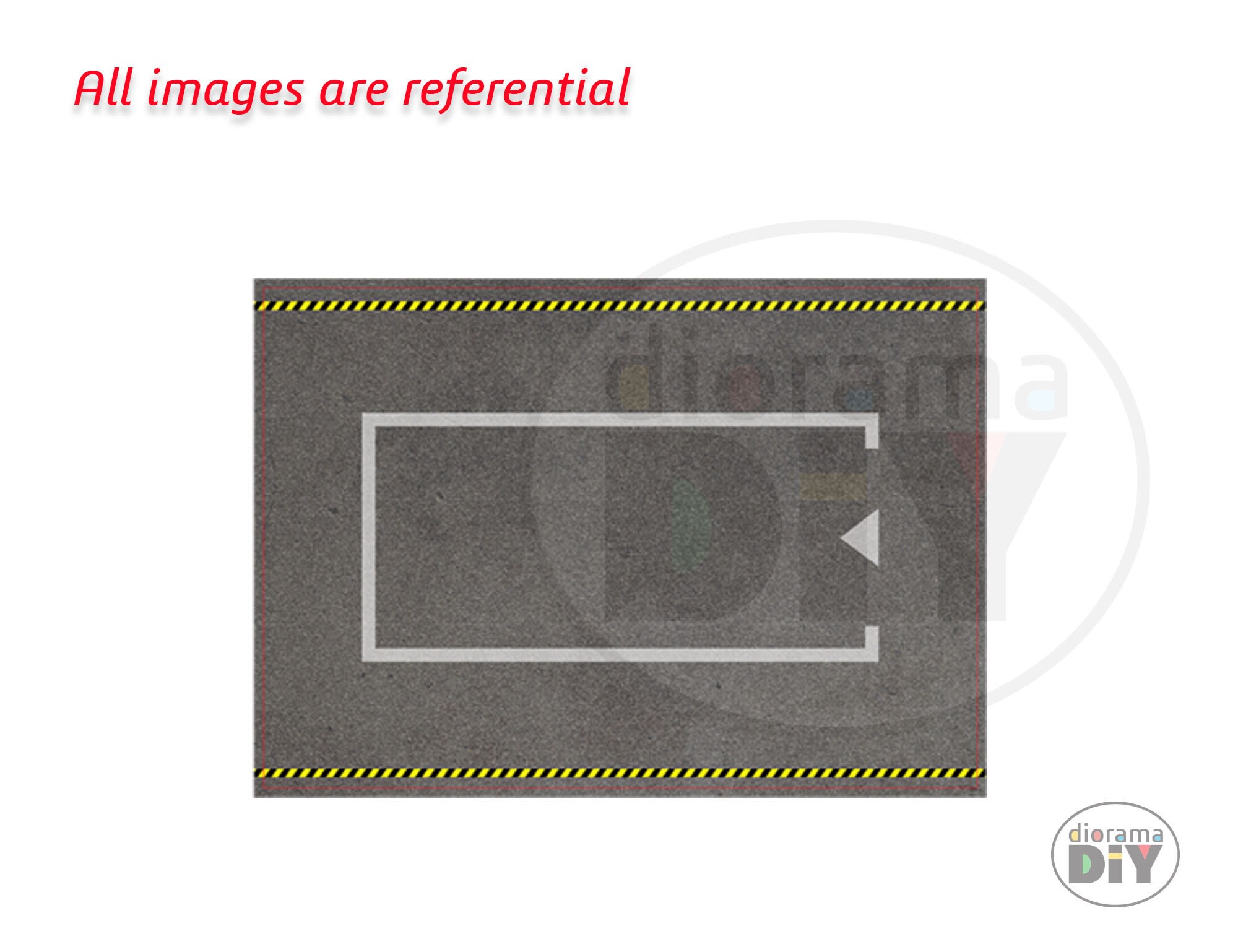 DIY Printable Car Parking Display Scale 1:18 Instant Download Pdf Files ...