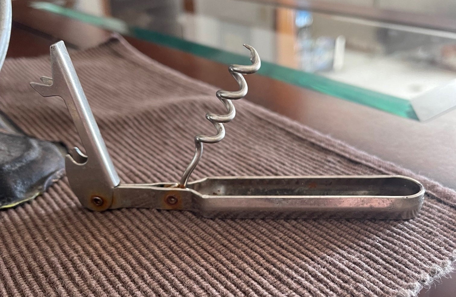 Vintage EKCO Kitchen Corkscrew Bottle Can Opener Made in USA Etsy