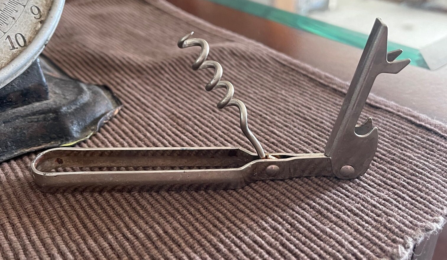 Vintage EKCO Kitchen Corkscrew Bottle Can Opener Made in USA Etsy