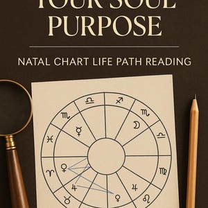 Raison d&#39;être de l&#39;âme / Chemin de vie Lecture du thème natal