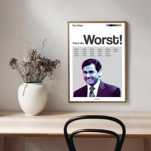 High Resolution Print Poster of THE OFFICE Show &quot;This is the worst&quot;