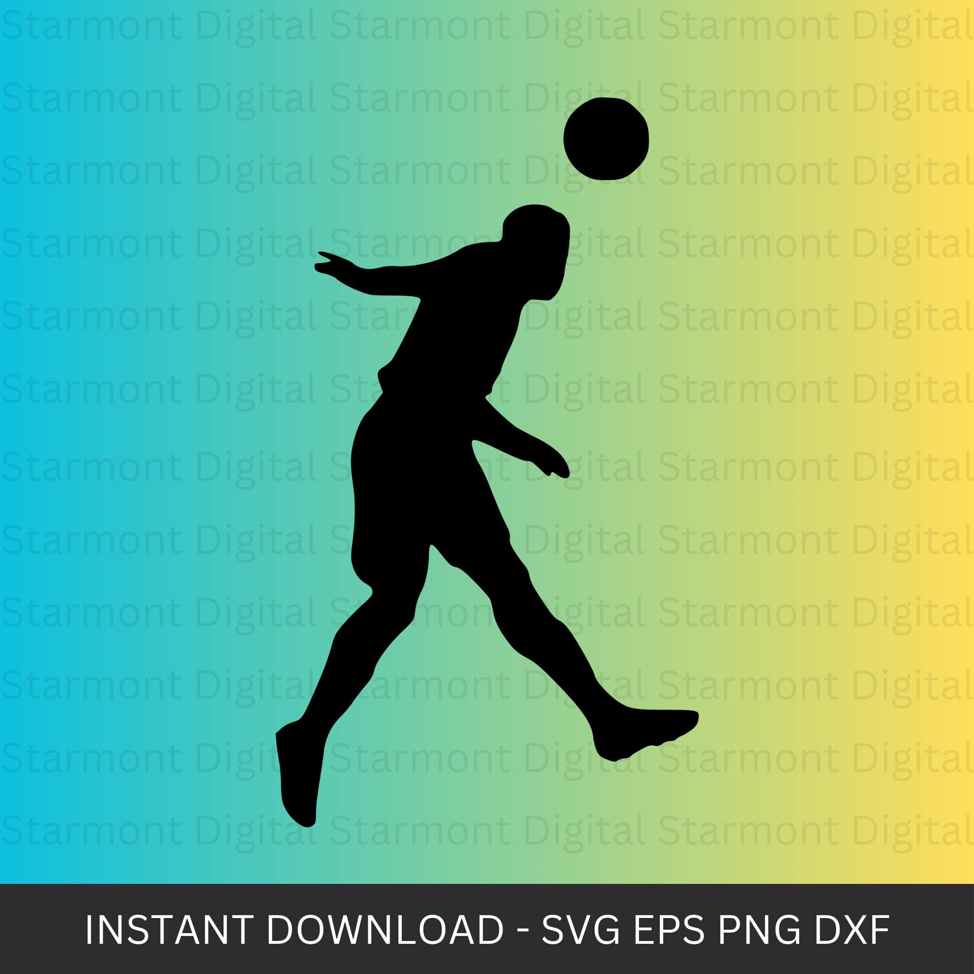 Soccer Header SVG, Football Header SVG, Cut Files for Cricut, Clip Art ...