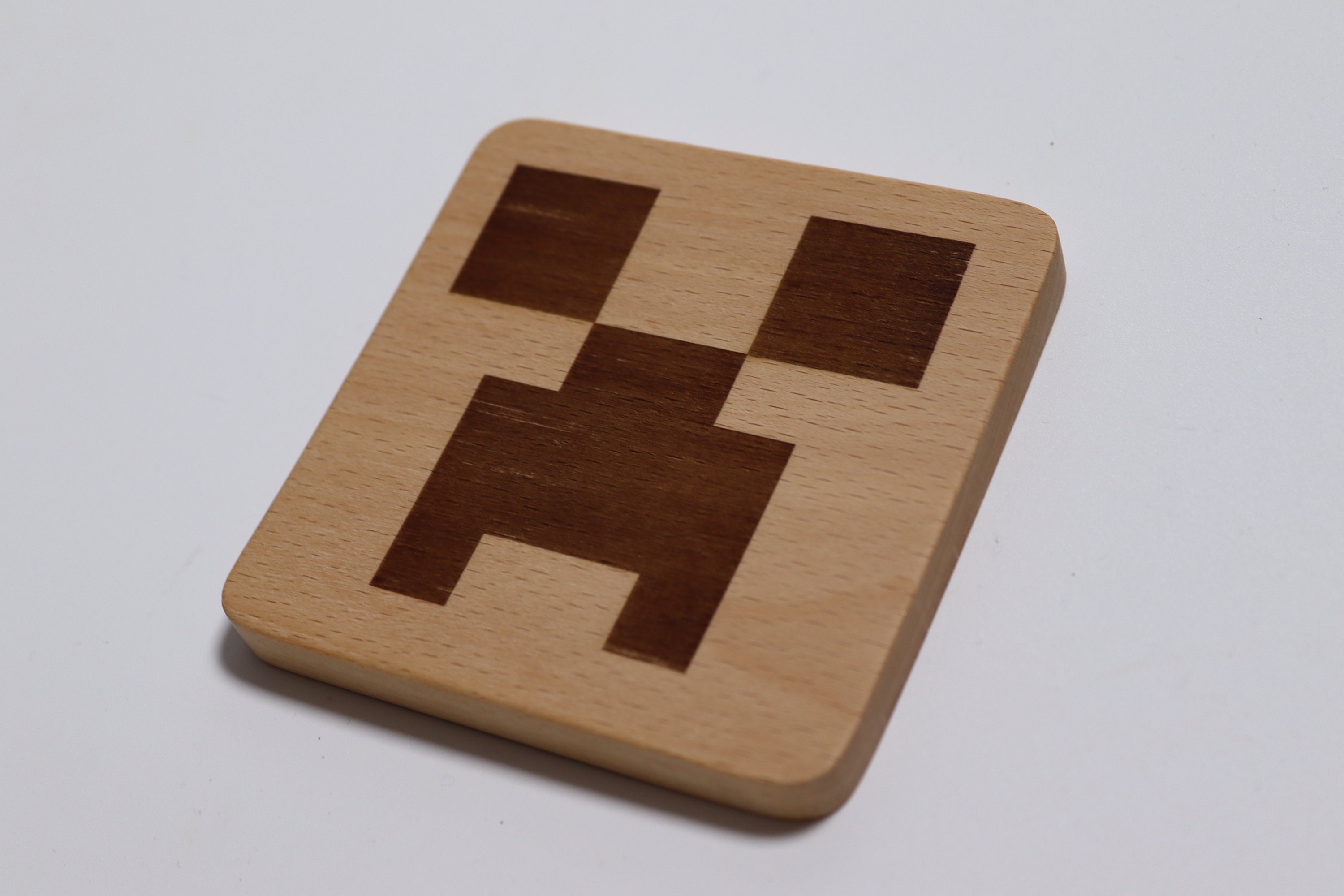 Minecraft Creeper Coaster Etsy