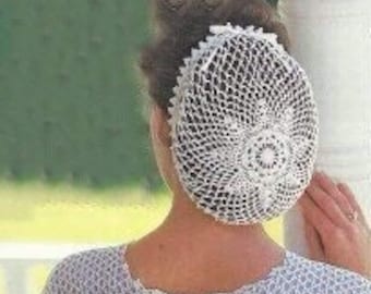Crochet Snood Pattern: Star Centered Design (PDF Pattern) instant download