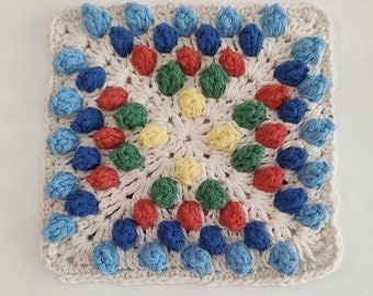 Easy crochet granny square for Blanket pattern, beginner crochet