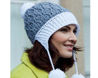 Crochet Hat Pattern: Textured Design (PDF Pattern)