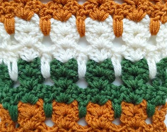 Cat Stitch Crochet Pattern: Beginner Blanket, Cardigan, Decor (PDF)