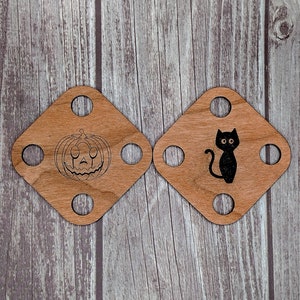 Laser Cut Wooden Floss Holder - 2 pcs.