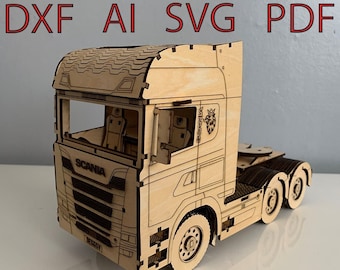 Scania R500 Laser & Vector File Pack - 3mm